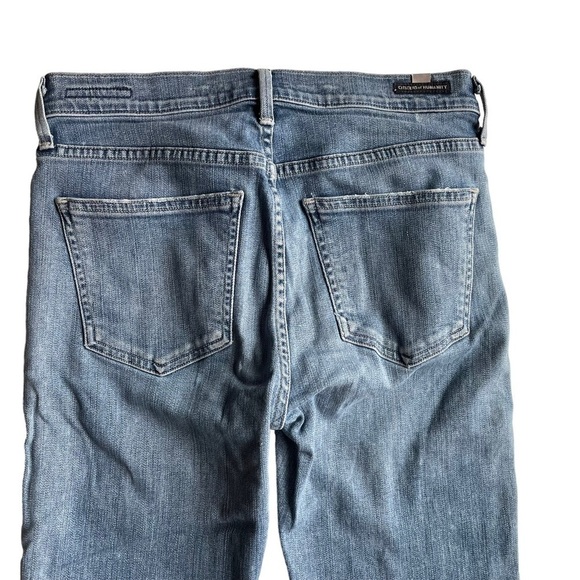 COH Citizens of Humanity Rocket Crop High Rise Skinny Jean Blue Size 28 - Picture 6 of 10